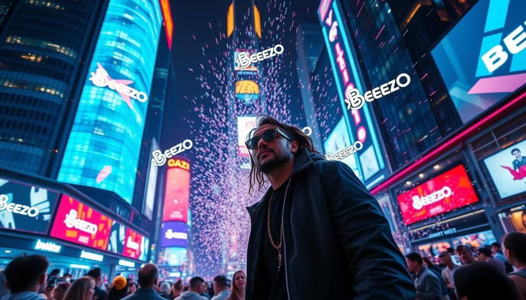 Vibrant orange-pink gradient banner promoting Instagram Reels viral growth tips for 2025.
