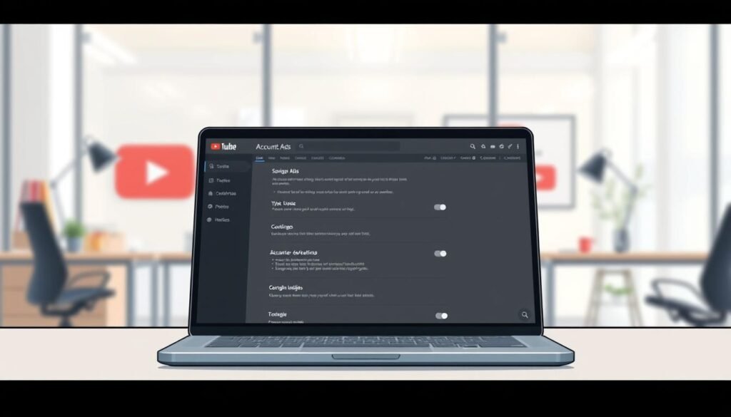 Marketing dashboard showing analytics for a YouTube Ads campaign.